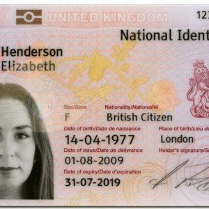 Britischen Personalausweis kaufen